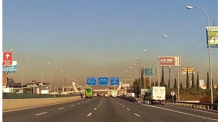 El anticiclón y la falta de viento aumentan la contaminación
