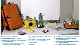 Prepare su mochila de emergencia: el Ayuntamiento de Madrid explica cómo sobrevivir a una tragedia