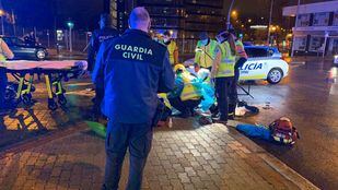 Muy grave tras perder el control de su moto y salir despedido
