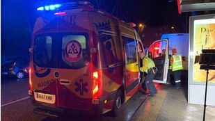 Herido grave un motorista en un choque frontal contra una furgoneta