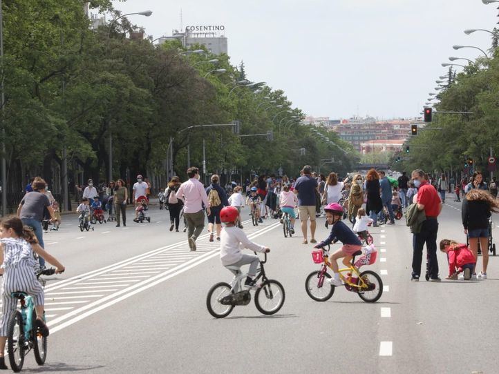 Peatonalización de calles para pasear