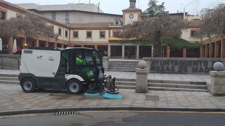 Barredora en Las Rozas