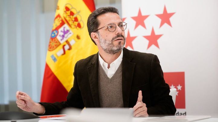 El consejero de Hacienda y Función Pública, Javier Fernández-Lasquetty