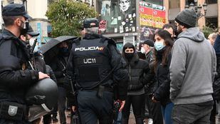 Agredido un cámara de Telemadrid en la manifestación de apoyo a Pablo Hasél