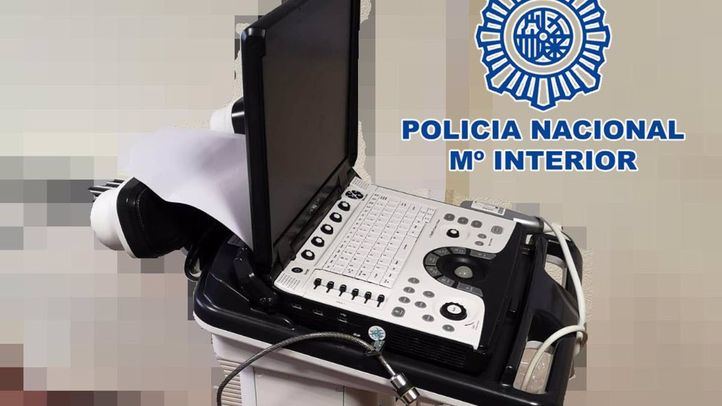 Material robado en el hospital de San Sebastián de los Reyes