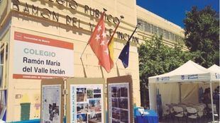 El colegio Valle Inclán, en San Blas, reabre el lunes tras un mes cerrado por Filomena