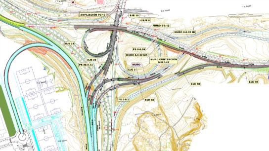 Proyecto de mejora de las conexiones entre la M-40, M-14 y M-21