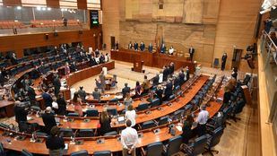 La Asamblea guarda un minuto de silencio por la mujer asesinada en Majadahonda