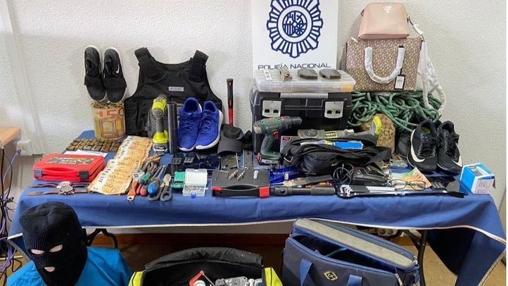 La Policía Nacional desarticula un grupo itinerante especializado en el robo con fuerza de locales comerciales