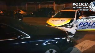 Detenido tras embestir a una patrulla con un coche robado emulando a 'El Piojo'
