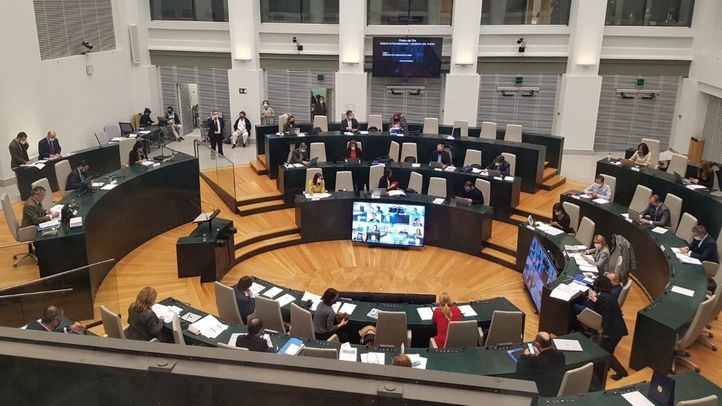 Pleno del Ayuntamiento de Madrid.