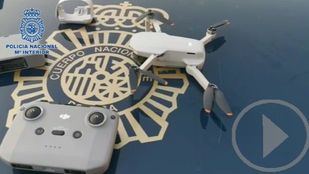 Interceptado un dron que sobrevolaba el Congreso de los Diputados