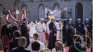 El Papa en Mosul: "La paz es más fuerte que la guerra"