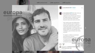 Casillas y Sara Carbonero confirman su separación con un comunicado
