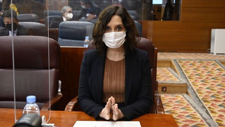 Isabel Díaz Ayuso, presidenta de la Comunidad de Madrid