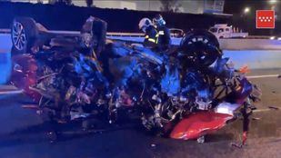 Un 'kamikaze' provoca un accidente mortal en la A-2