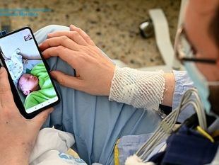 Recibe un trasplante cardíaco en el Gregorio Marañón el día que nace allí su primer hijo