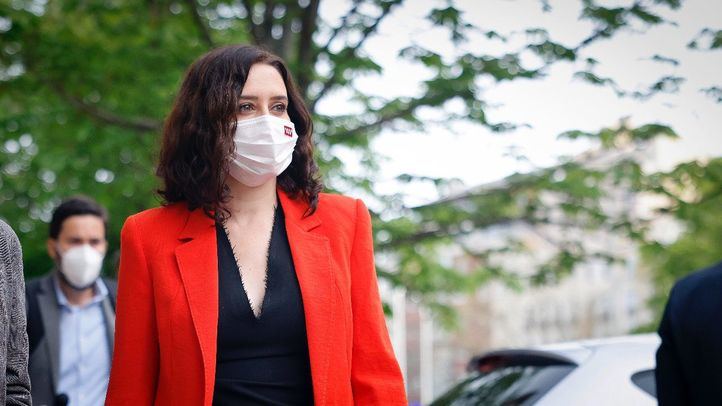 Isabel Díaz Ayuso, candidata del Partido Popular a la presidencia de la Comunidad de Madrid
