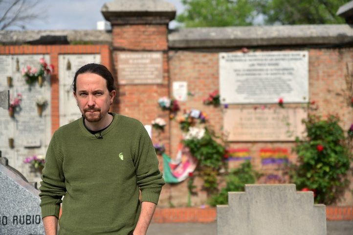 Unidas Podemos celebra un Acto por la memoria en el cementerio de la Almudena de Madrid el 14 de abril