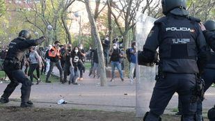 Ascienden a trece los detenidos por los altercados en el mitin de Vox en Vallecas