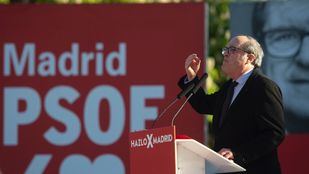 Gabilondo pide el apoyo a los madrileños para "poner fin a 26 años de corrupción y deriva extremista"