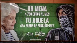La Fiscalía investiga si hay delito de odio en los anuncios electorales de Vox