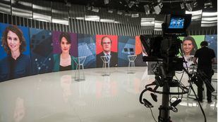 Los candidatos a la Presidencia de la Comunidad se preparan para el debate a seis