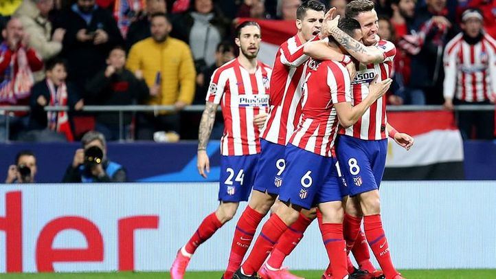 Imagen de archivo del partido Atlético de Madrid - Liverpool