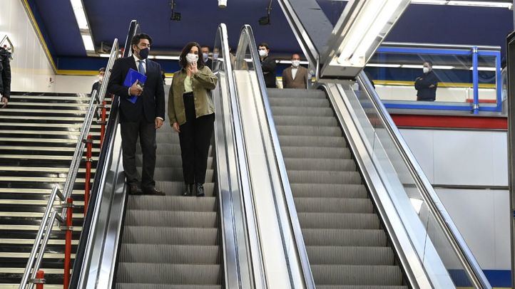 Acto de Isabel Díaz Ayuso en Villaverde Alto