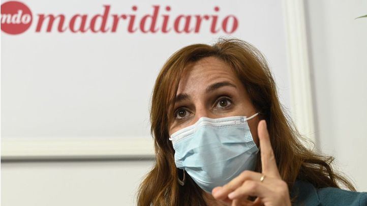 Mónica Garcia, candidata de Más Madrid a la presidencia de la Comunidad de Madrid