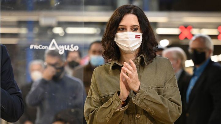 Isabel Díaz Ayuso, candidata del PP a la presidencia de la Comunidad de Madrid