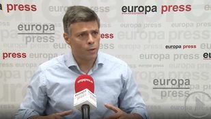 López reclama a España y a la UE más apoyo frente a la "dictadura criminal" de Maduro