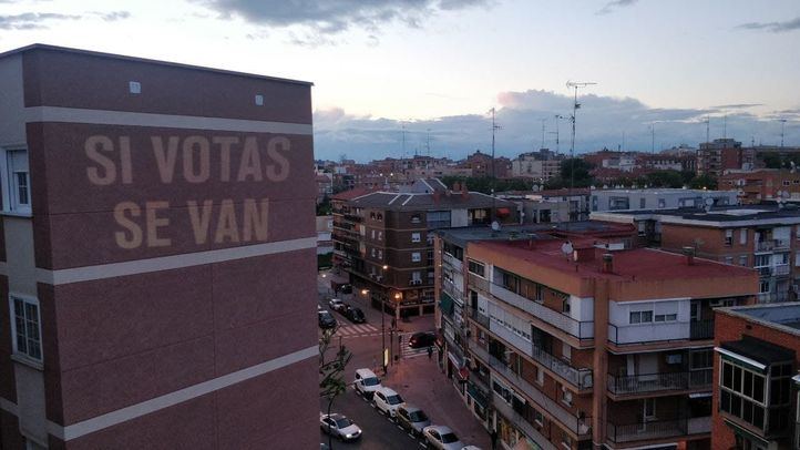 Proyecciones del movimiento #Defiéndete4M por Móstoles