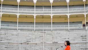 Ayuso contesta a Darias que los festejos taurinos en Las Ventas son seguros