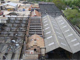 Las nuevas trabas jurídicas no frenan el derribo parcial de las Cocheras de Cuatro Caminos