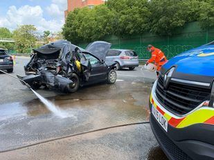 Herida una joven de 22 años en un accidente múltiple en la M-30