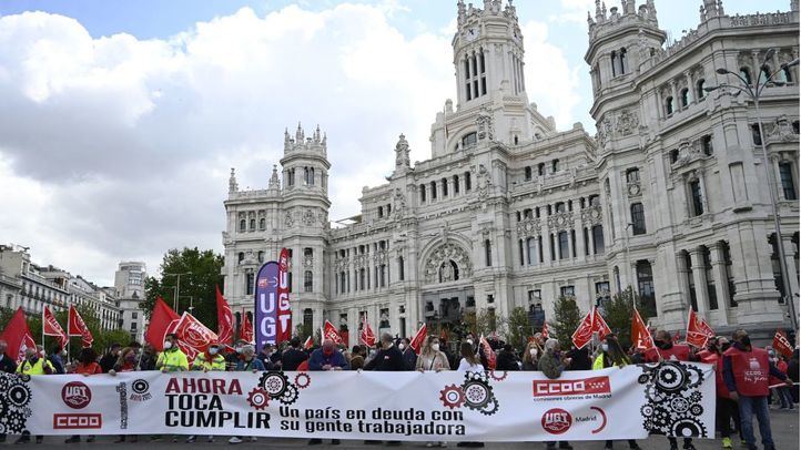Marcha por el Día Internacional del Trabajador