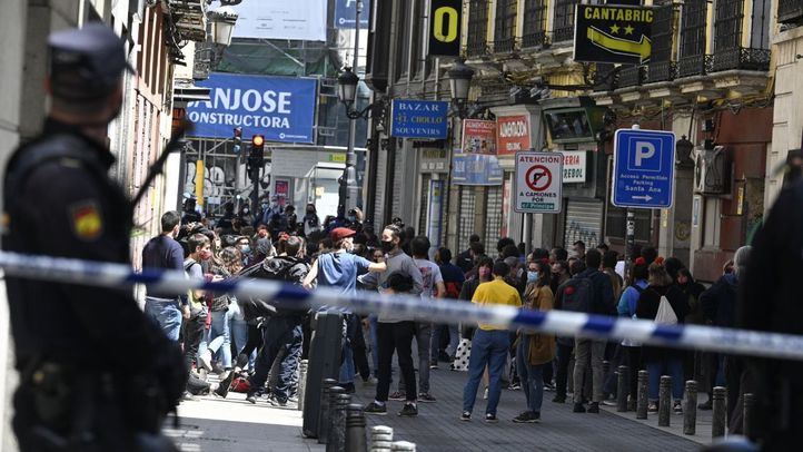 La Ingobernable ocupa un nuevo edificio a escasos metros de la Puerta del Sol