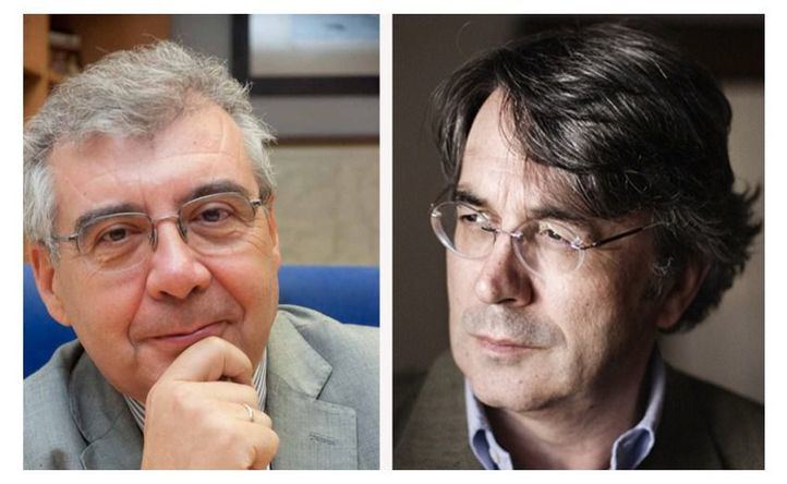Pedro Montoliú y Andrés Trapiello