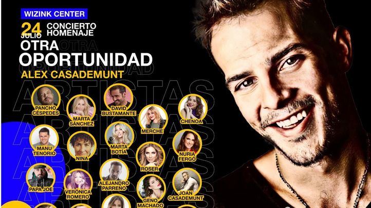 Concierto Homenaje 'Otra oportunidad' dedicado a Álex Casademunt