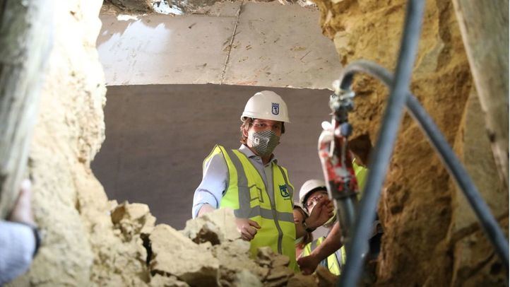 Finaliza la excavación del túnel que conectará Bailén y Ferraz como parte de las obras de Plaza España.