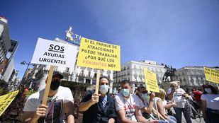 Feriantes lanzan un SOS en Sol para salvar el sector