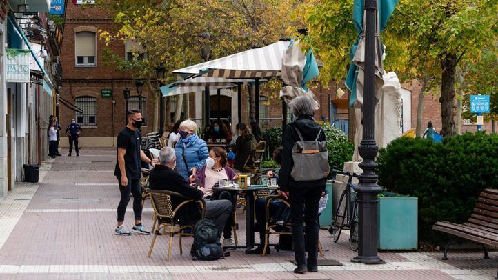 Bar en la Plaza de Chamberí
