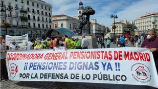 Marcha en Madrid en defensa del sistema público de pensiones