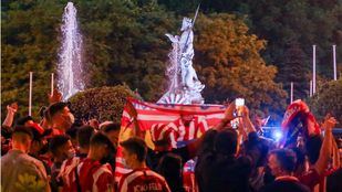 La celebración por la victoria del Atlético deja 27 personas atendidas y siete traslados al hospital