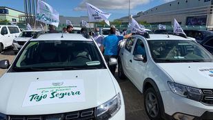 La Delegación del Gobierno permite la caravana de regantes con 15 camiones en Madrid