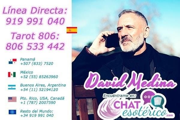 Tarot David Medina – precios del vidente David opiniones y teléfono de nuestro tarotista bueno y fiable