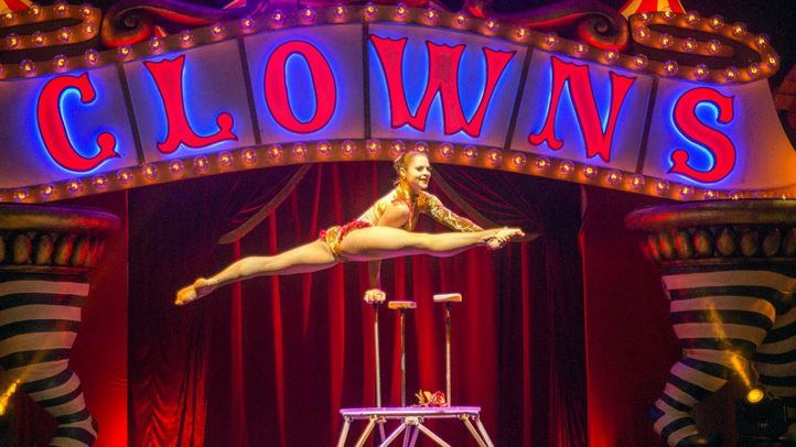 Presentación del espectáculo 'Clowns' en el Teatro Circo Price