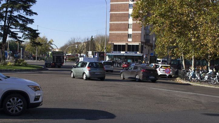 Plaza Elíptica, uno de los puntos más contaminados de la capital