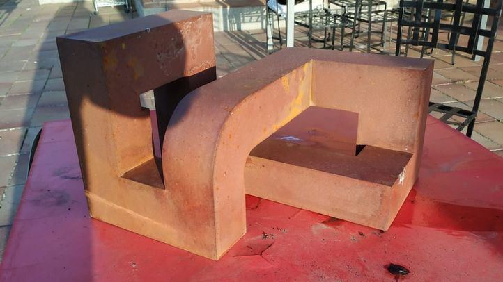 Escultura de José Miguel Utande para los XVIII Premios Madrid.